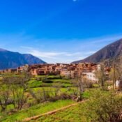The best time to travel to North Africa, and Morocco in spring. March and May are the best times when the country is refurbished as a living