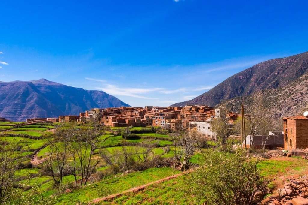 The best time to travel to North Africa, and Morocco in spring. March and May are the best times when the country is refurbished as a living